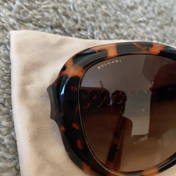 Bvlgari Tortoiseshell Sunglasses